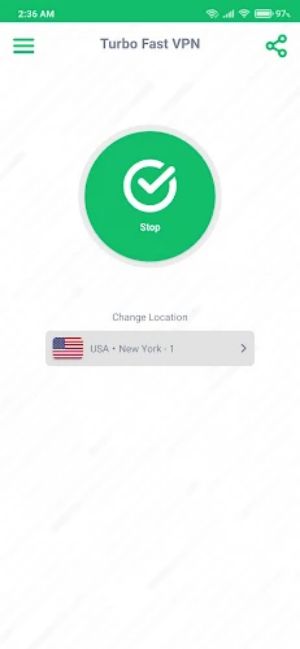 Schermata Turbo Fast VPN - Unlimited 1