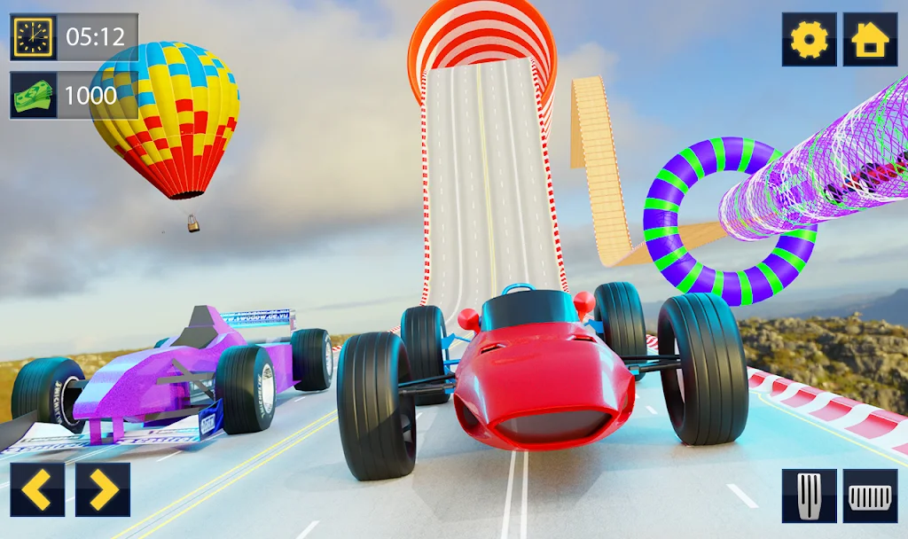 Impossible Formula Car Racing Stunt New Free Games應用截圖第2張