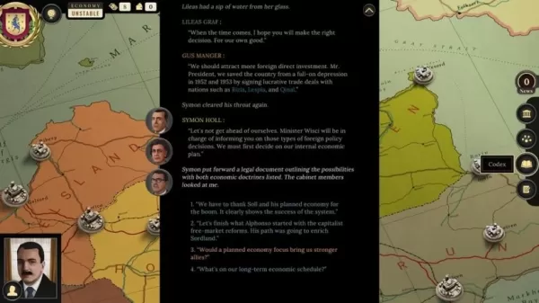 Nuove scene e personaggi di Suzerain