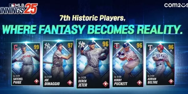 MLB 9 Innings 25 enthüllt 2025 Saison -Update mit historischen Spielern