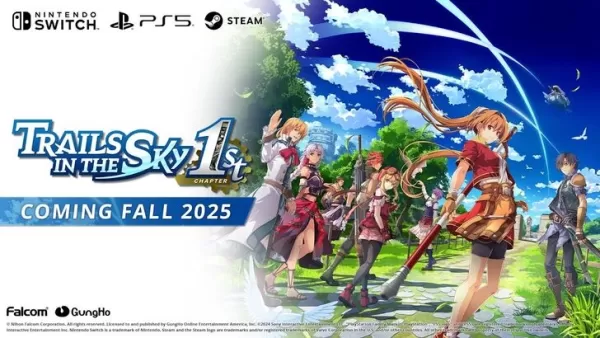 Trails in the Sky 1st บทที่วางจำหน่ายและเวลา