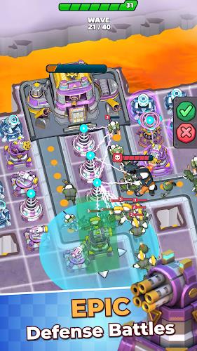 Schermata Island Defense TD - Tower War 0