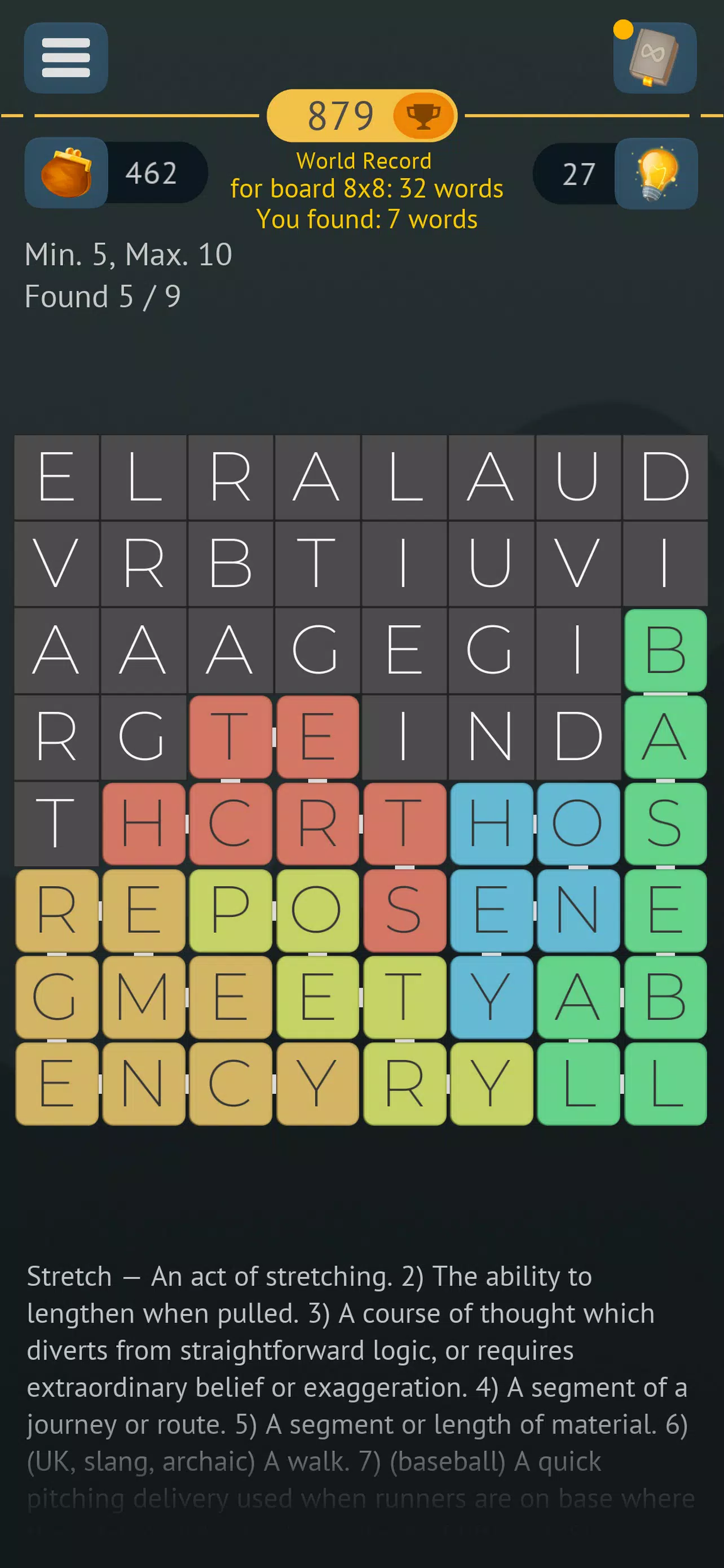 Word Search Infinite Puzzles Capture d'écran 2