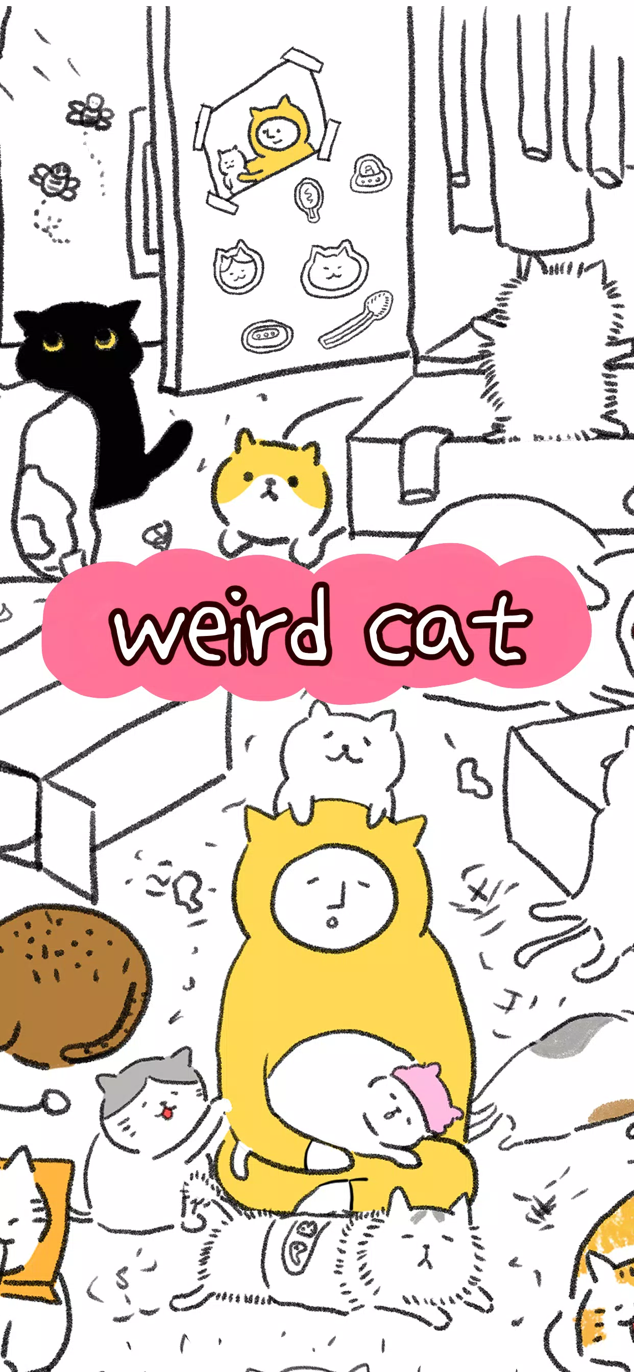 weird cat Captura de tela 0