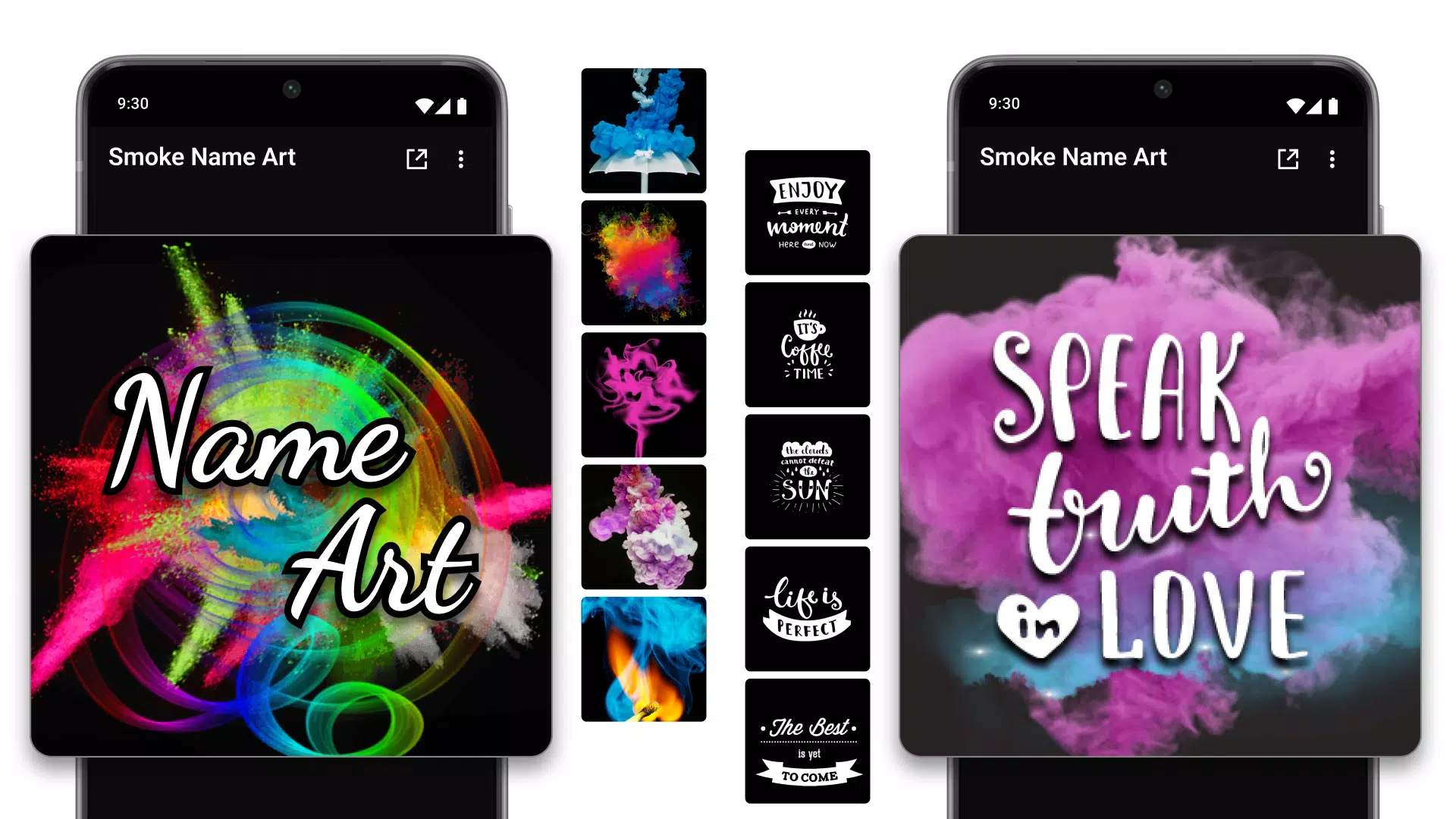 Smoke Name Art Maker應用截圖第0張