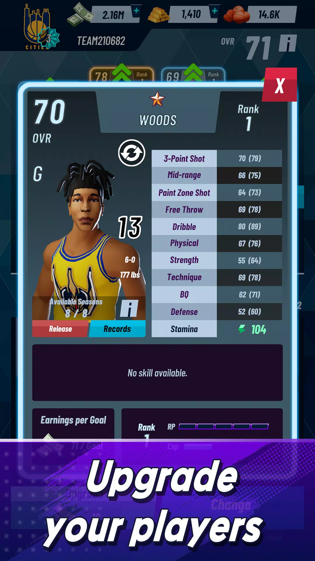 Basketball Manager 2025应用截图第3张