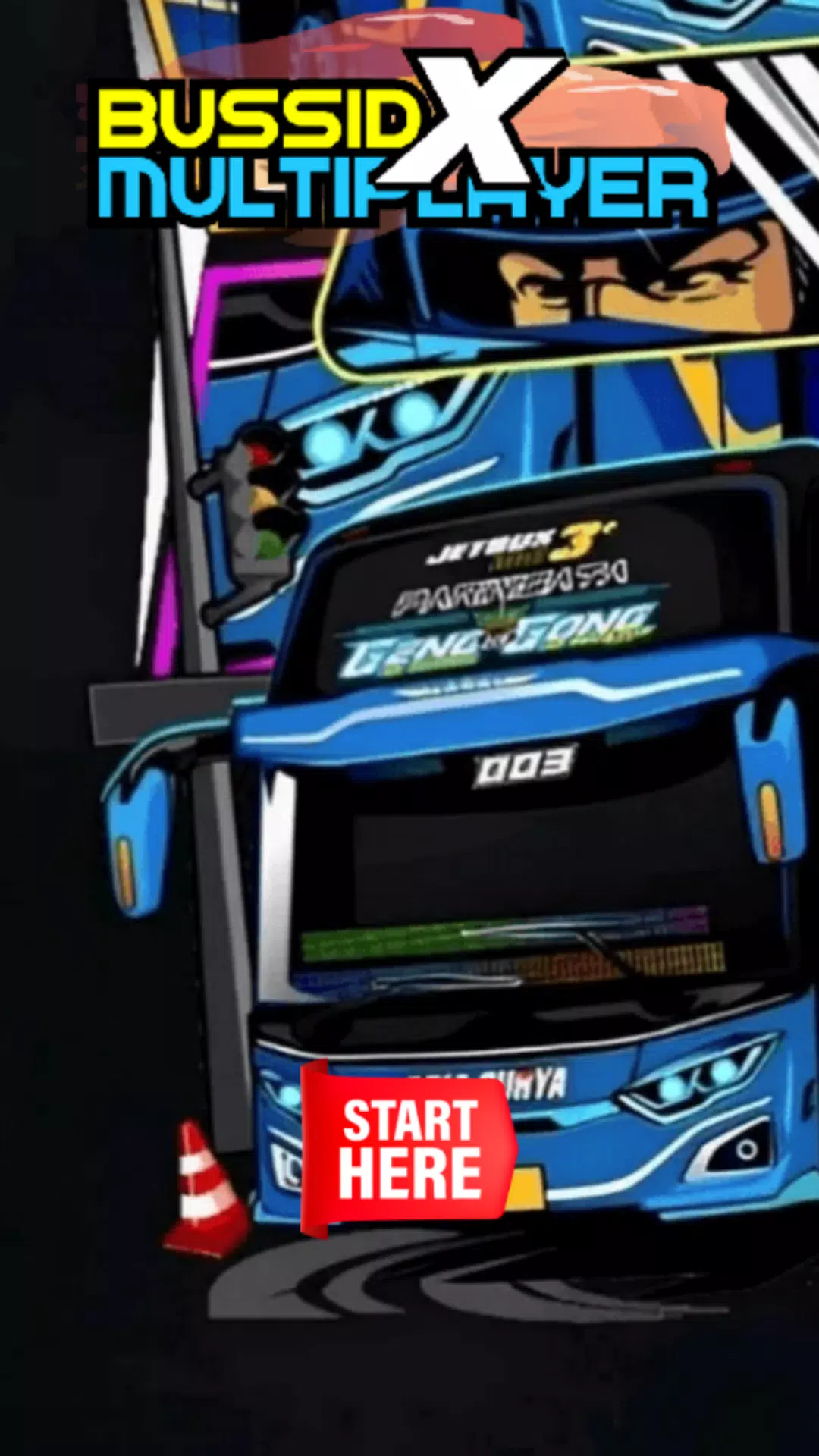 Mod Bussid X Multiplayer スクリーンショット 1