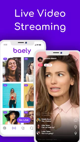 Baely – Meet New People, Make Captura de pantalla 1