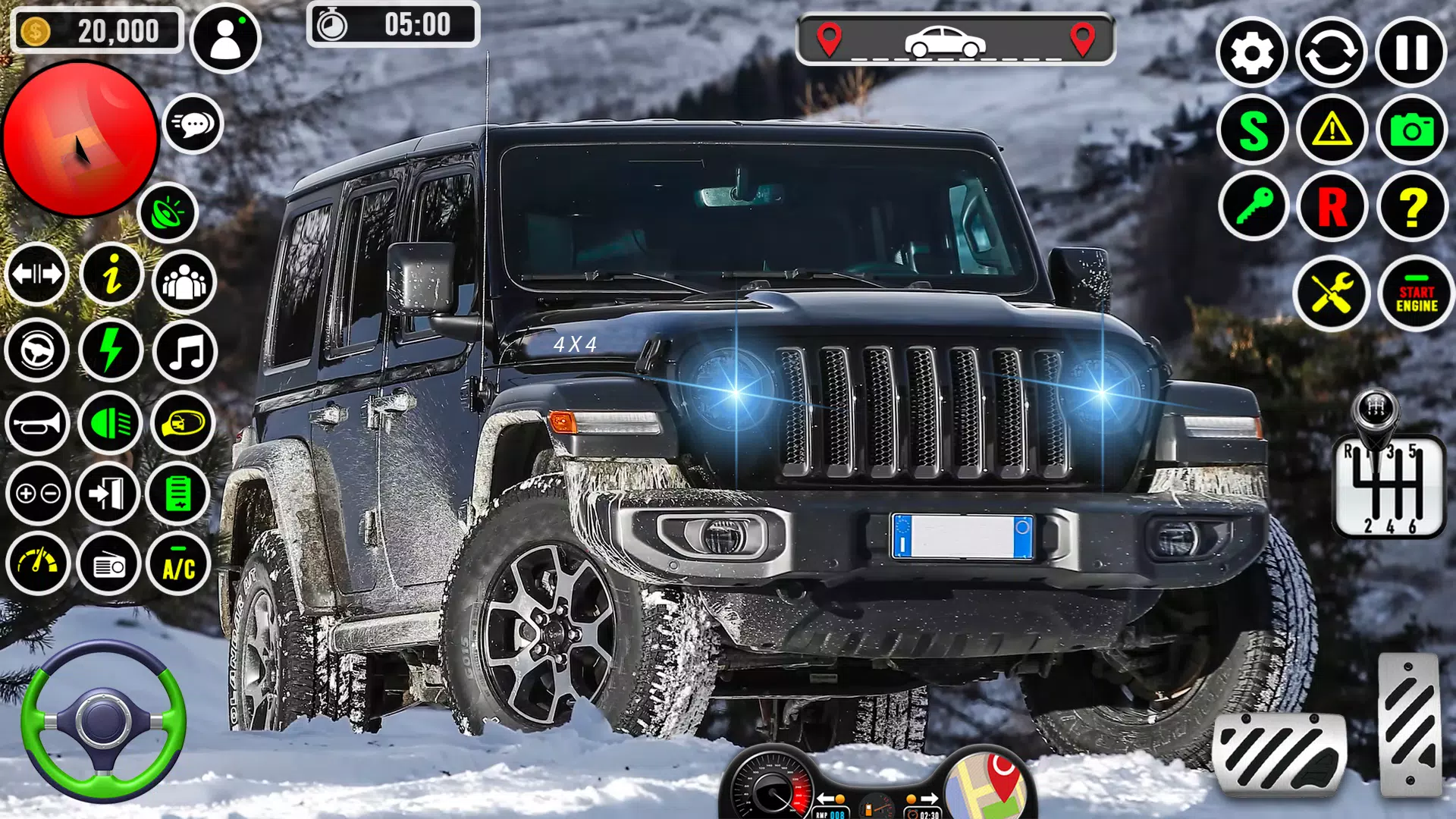 Jeep Driving Game: SUV Jeep Скриншот 1