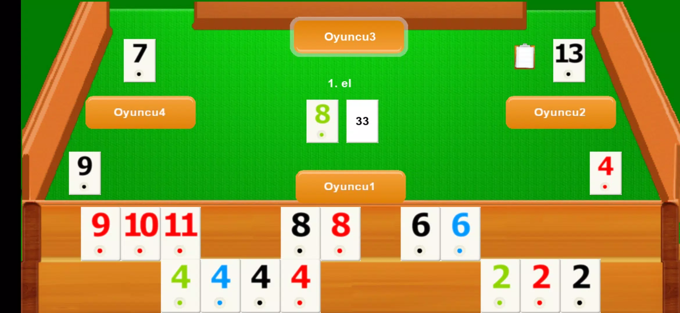 Düz Okey - İnternetsiz ဖန်သားပြင်ဓာတ်ပုံ 2