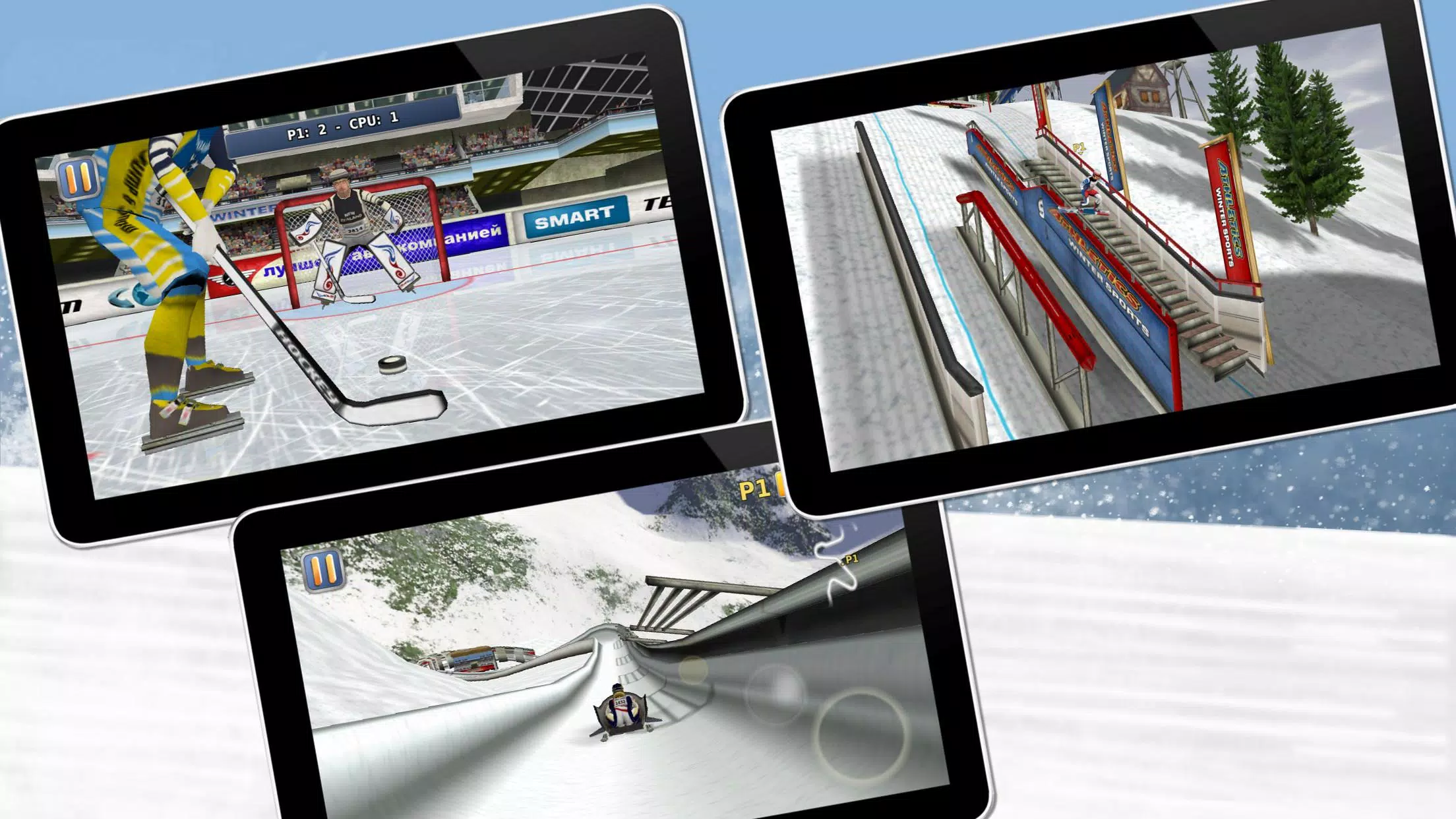 Athletics 2: Winter Sports Captura de pantalla 3