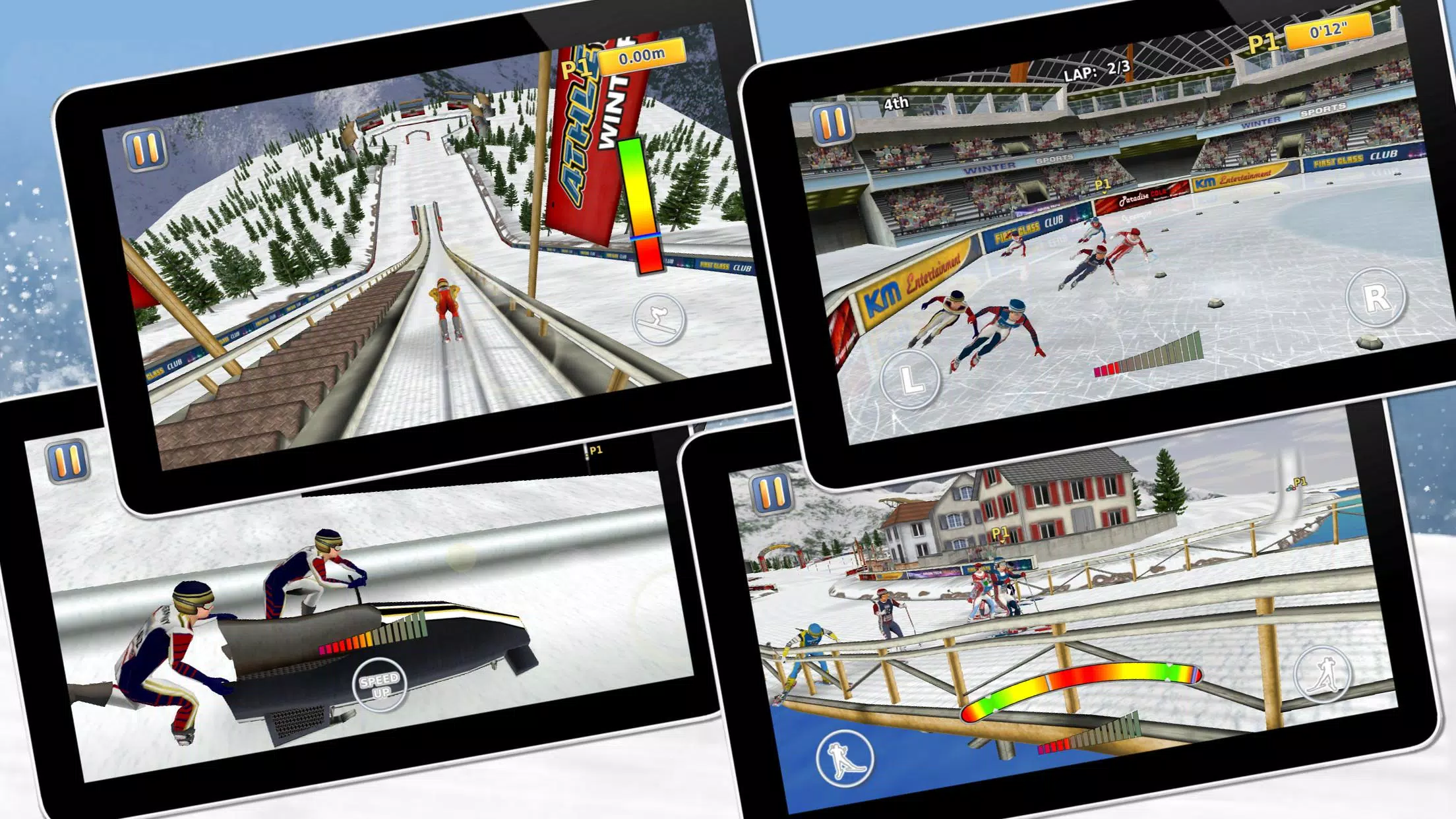 Athletics 2: Winter Sports Captura de pantalla 1