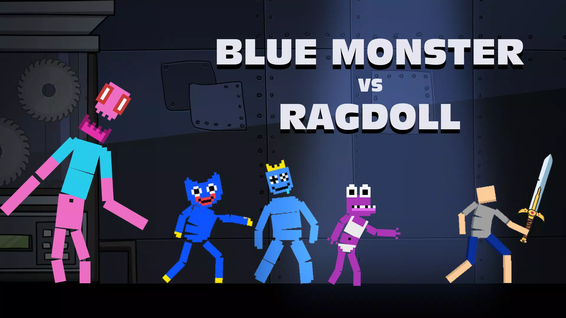 Blue Monster Playground Capture d'écran 0
