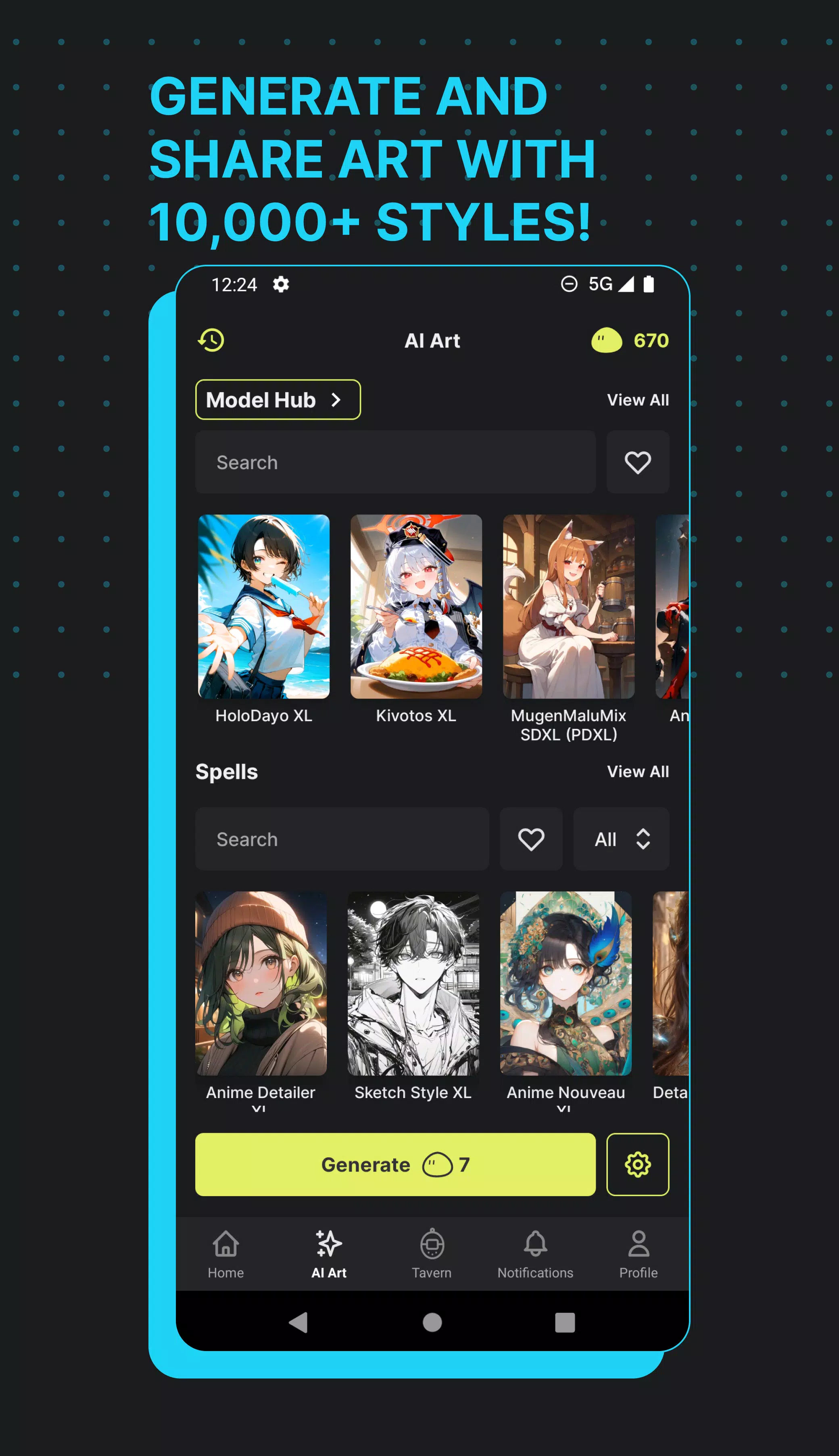 Moescape - AI Character Chat应用截图第2张