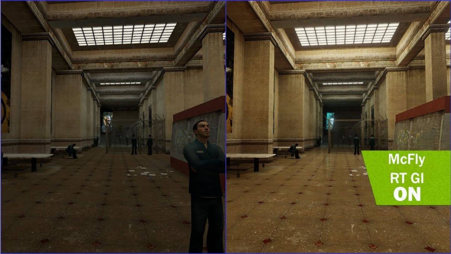 Half-Life 2 vs. RTX originale: un confronto