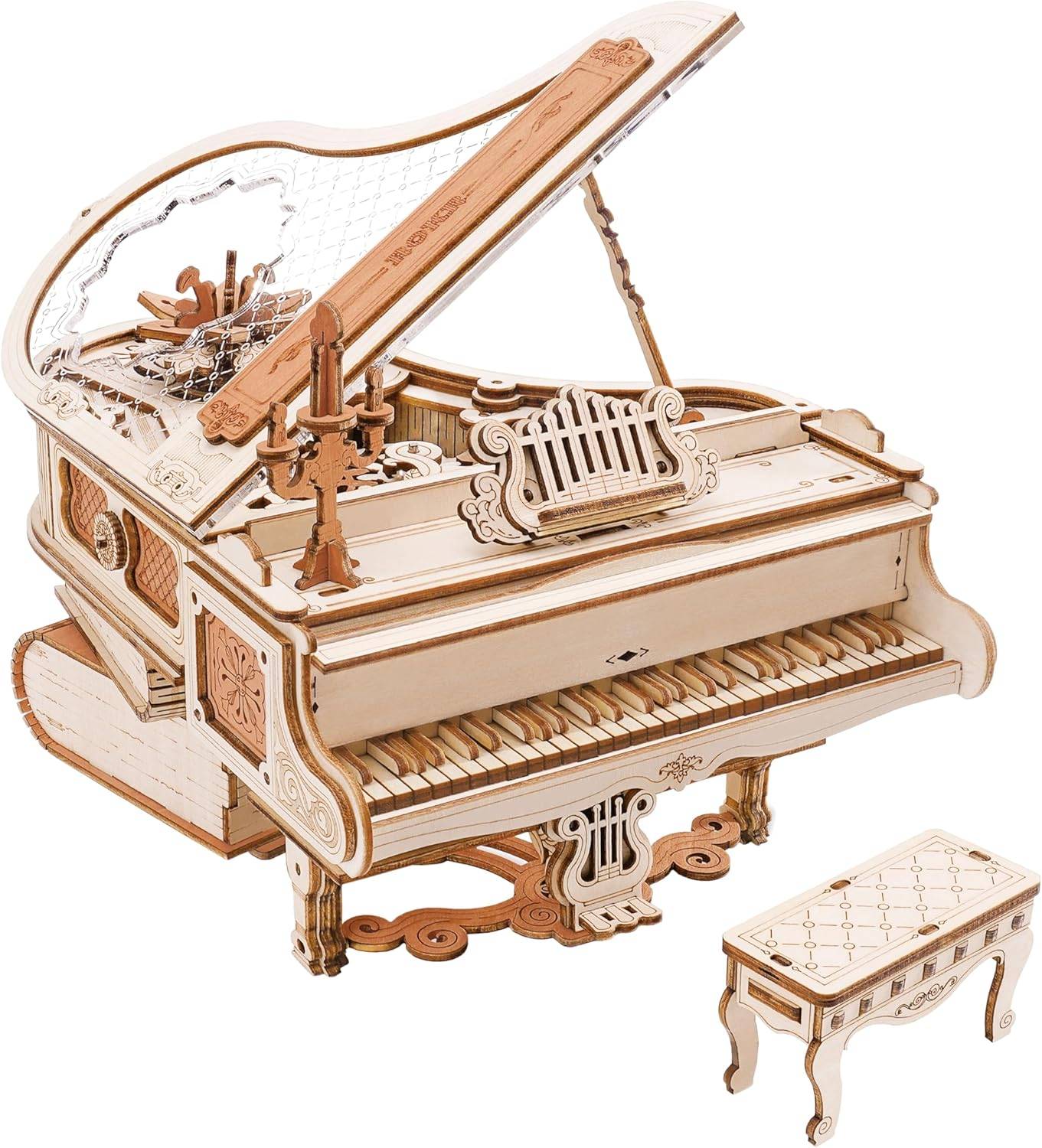 ROKR 3D Wooden Puzzles Piano