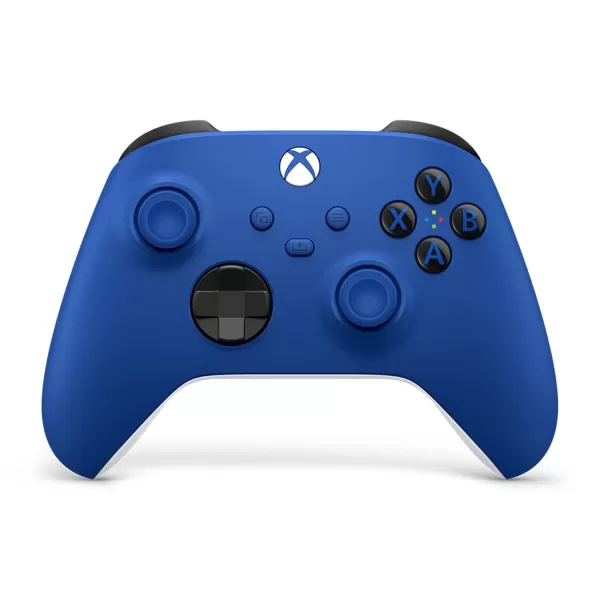 衝擊藍色Xbox控制器