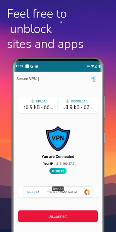Secure VPN Proxy Скриншот 3