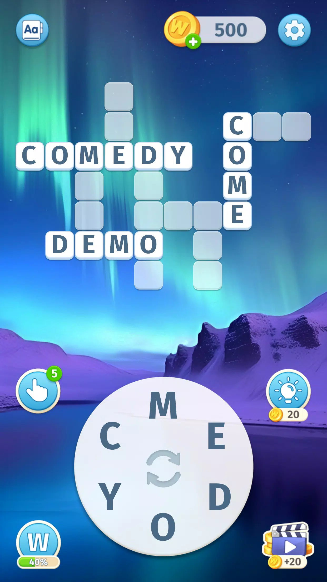 Sky Words Captura de pantalla 3