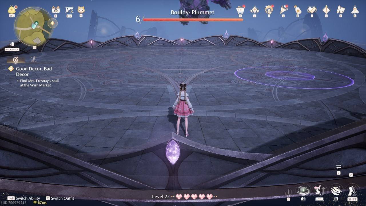 Bouldy sind nachgewiesene Methoden, um den Steinboss in Infinity Nikki zu besiegen