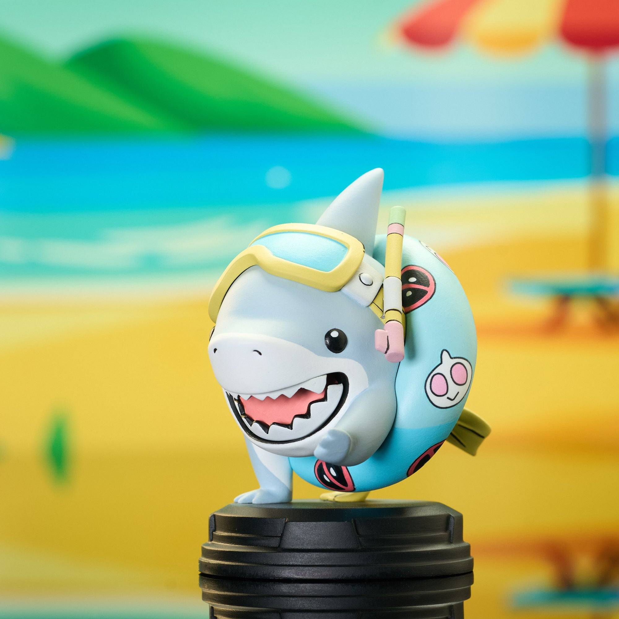 Jeff the Land Shark statue packaging