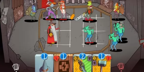 Meteorfall : Rustbowl Rumble- 사전 등록중인 엉뚱한 카드 배틀러