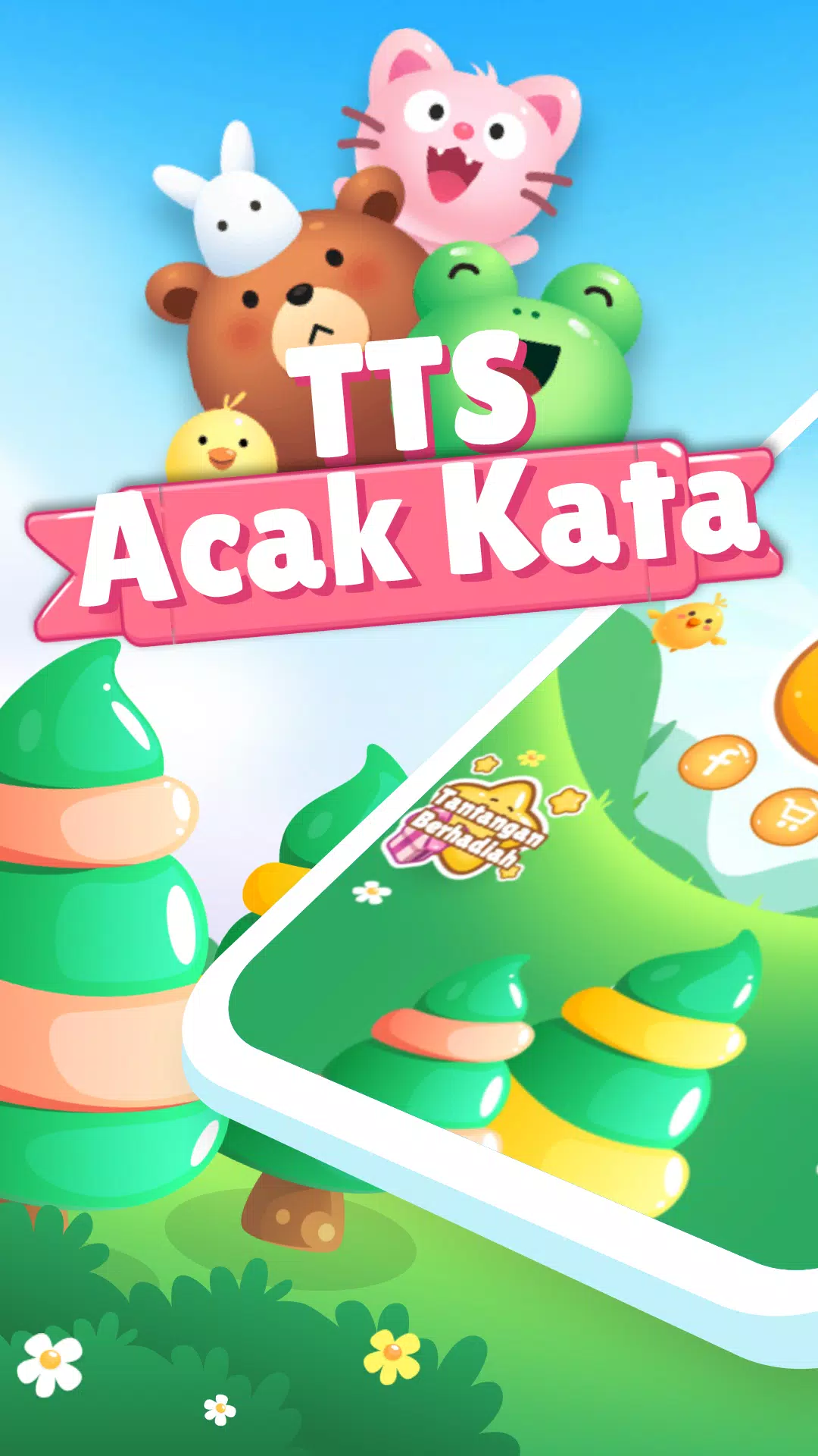 Acak Kata - Teka Teki Silang Captura de tela 0
