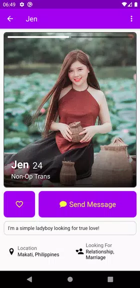 LadyboyTale — Dating for Ladyboys & Men Capture d'écran 0