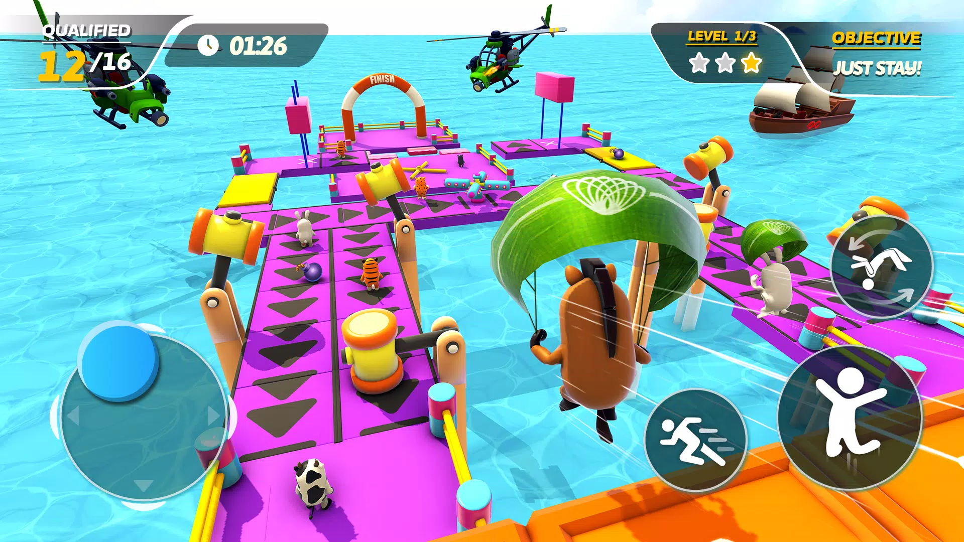 Animal.io - Run Fun Game Captura de pantalla 2