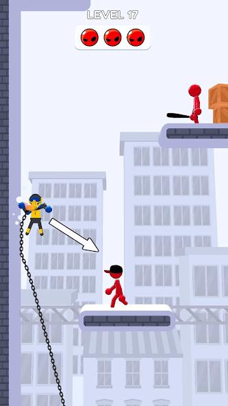 Stickman Teleport Master 3D Mod Captura de tela 0