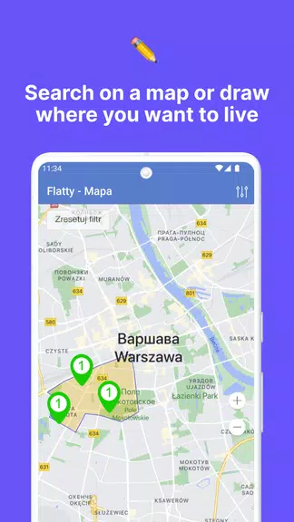 Flatty - rent or buy apartment Capture d'écran 2