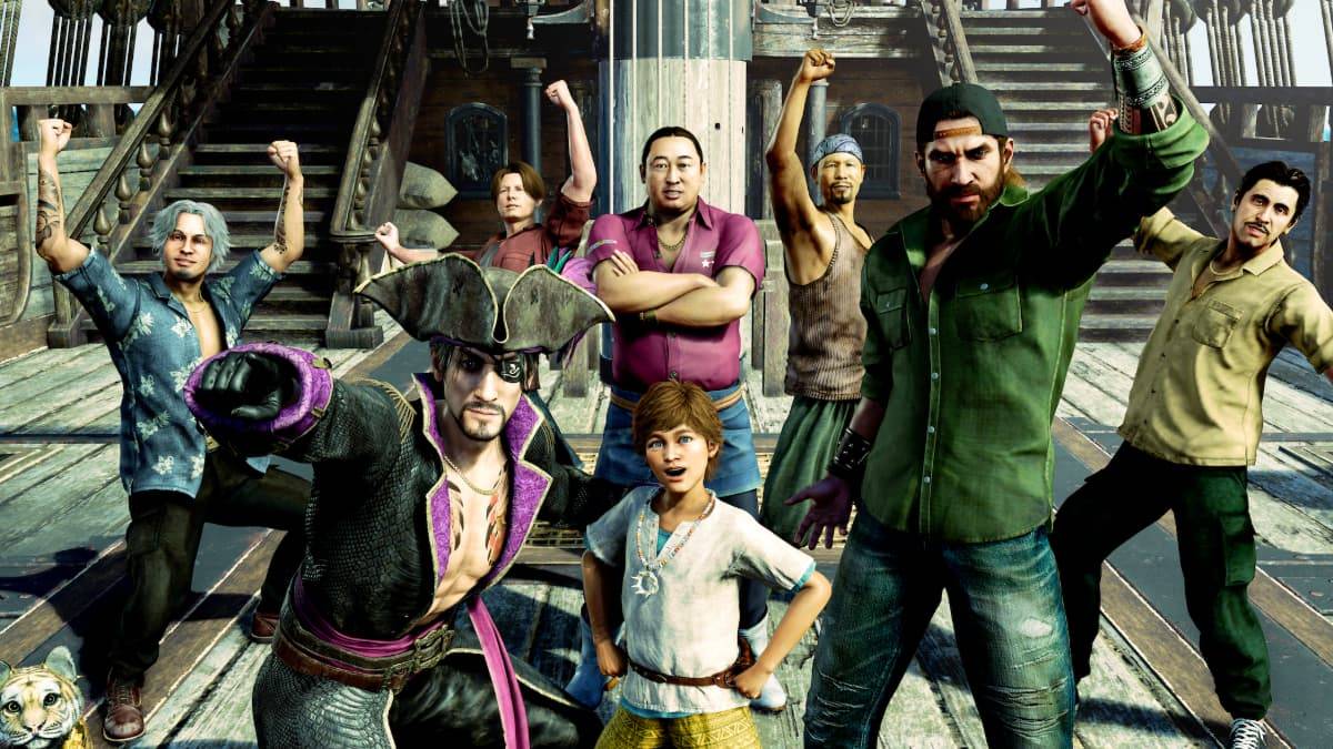 En İyi Erken Oyun Mürettebatı Like A Dragon için Seçiyor: Hawaii'de Pirate Yakuza