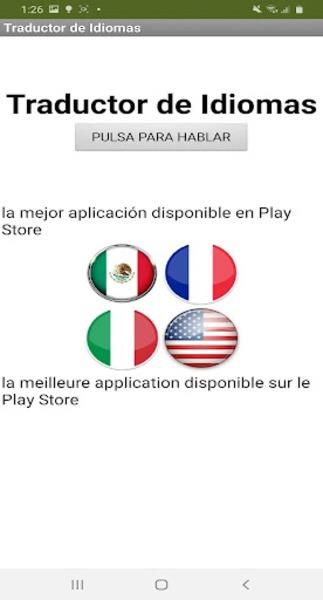 TraductorIdiomas應用截圖第0張
