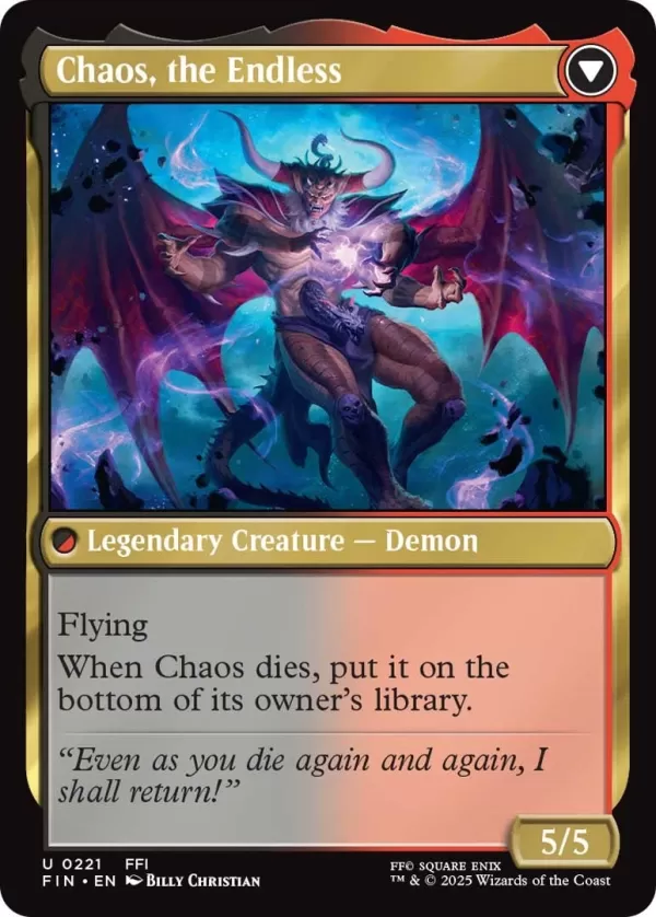 FF legendary creatures in MTG