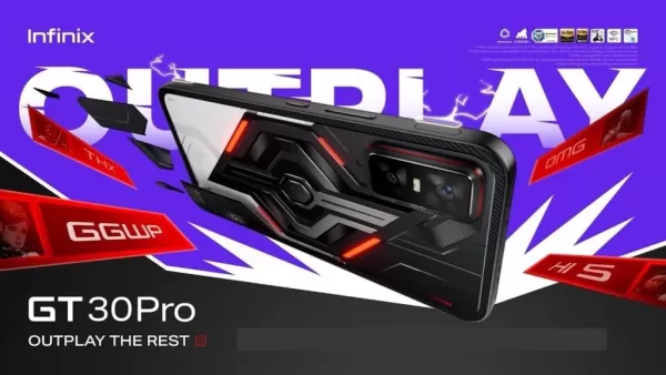 Infinix ra mắt điện thoại chơi game GT 30 giá cả phải chăng