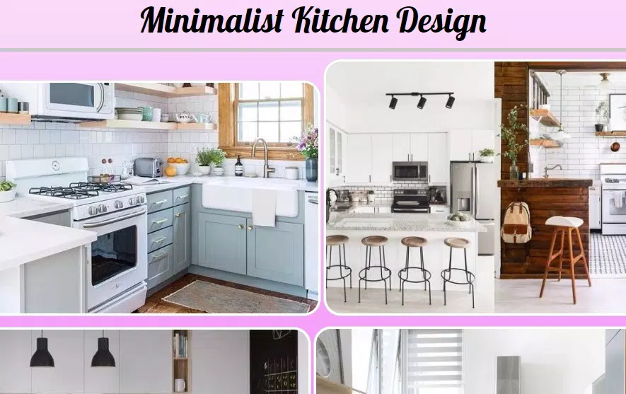 Minimalist Kitchen Design 스크린샷 0