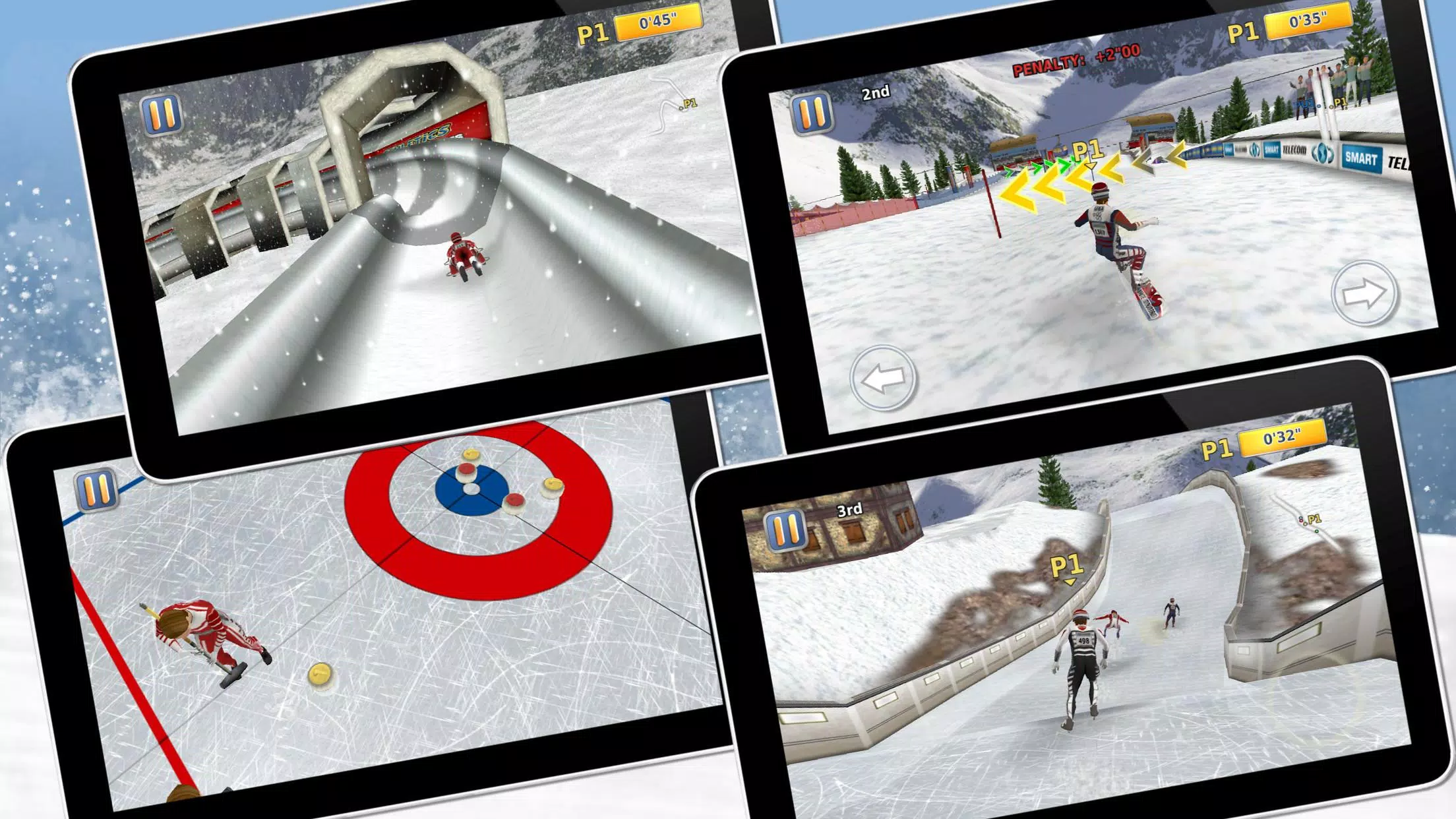 Athletics 2: Winter Sports Captura de pantalla 0