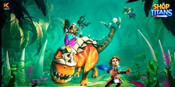 Shop Titans propose un combat de T-Rex dans sa nouvelle quête jungle