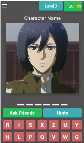 Attack On Titan Quiz应用截图第3张