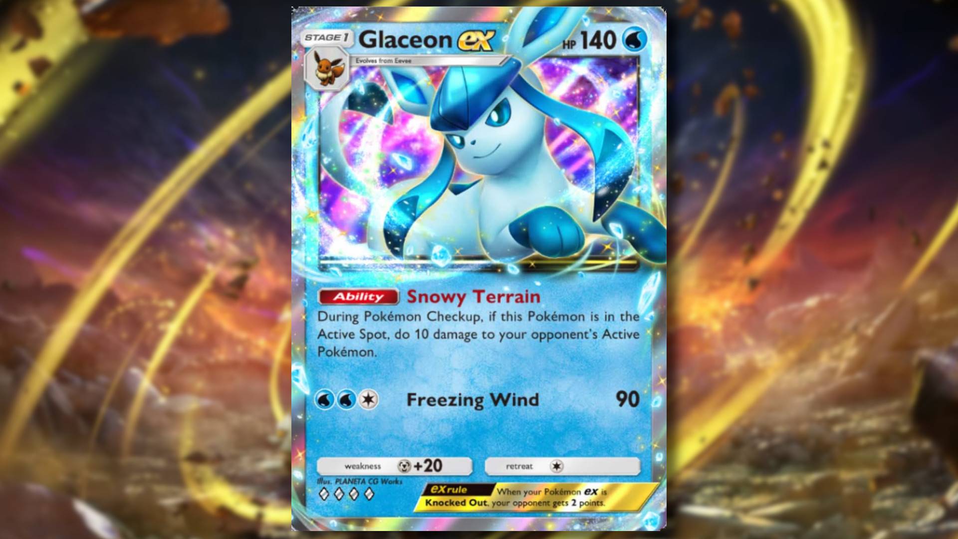 Top Glaceon Ex mazzi per Pocket Pokemon TCG