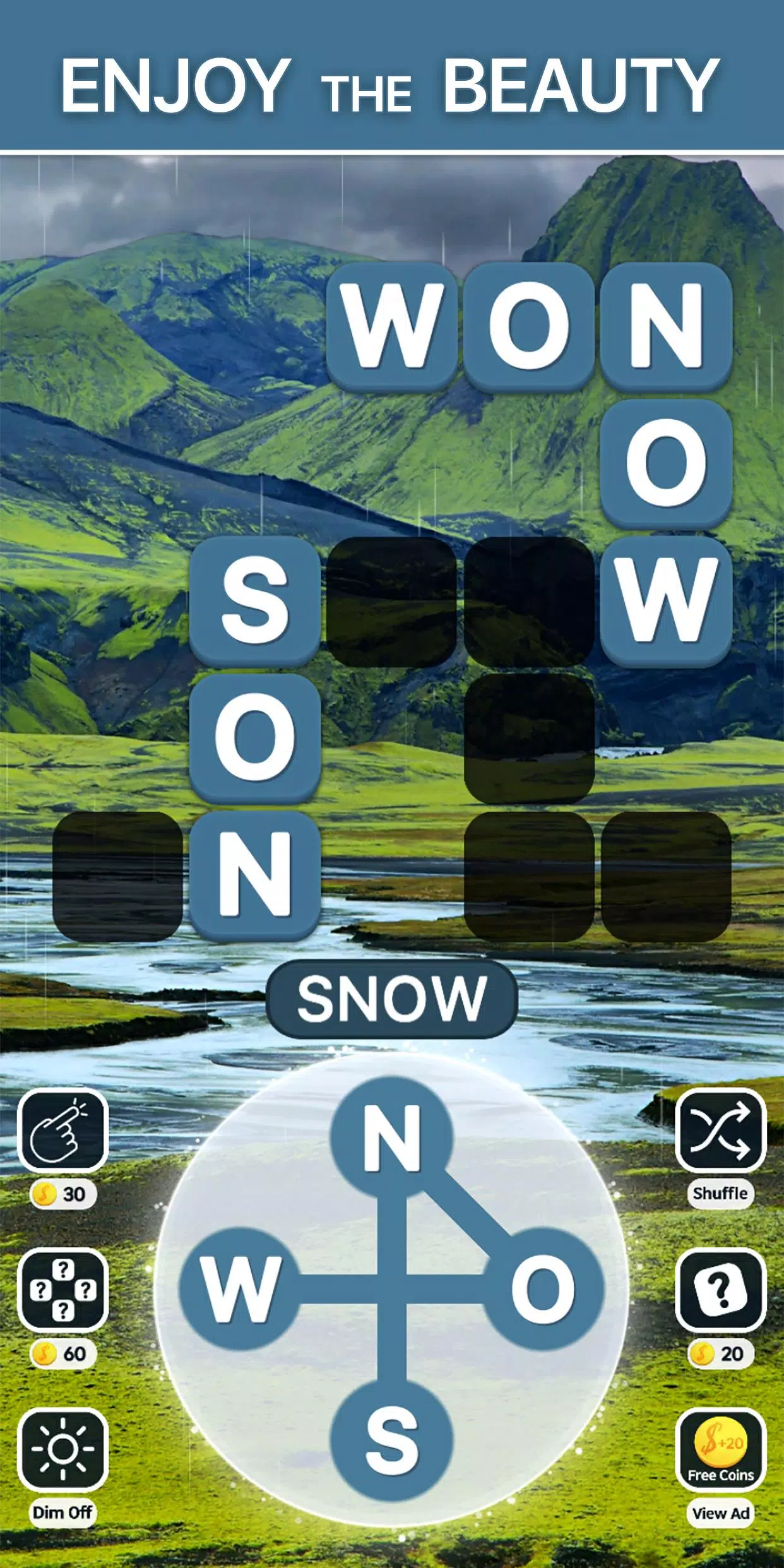 Word Swipe World Tour Connect スクリーンショット 3