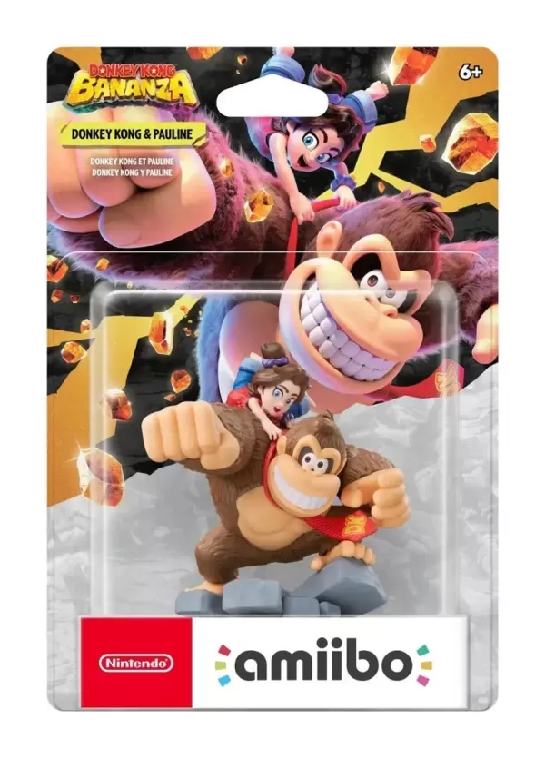 Donkey Kong Bananza Amiibo ahora disponible para preorden
