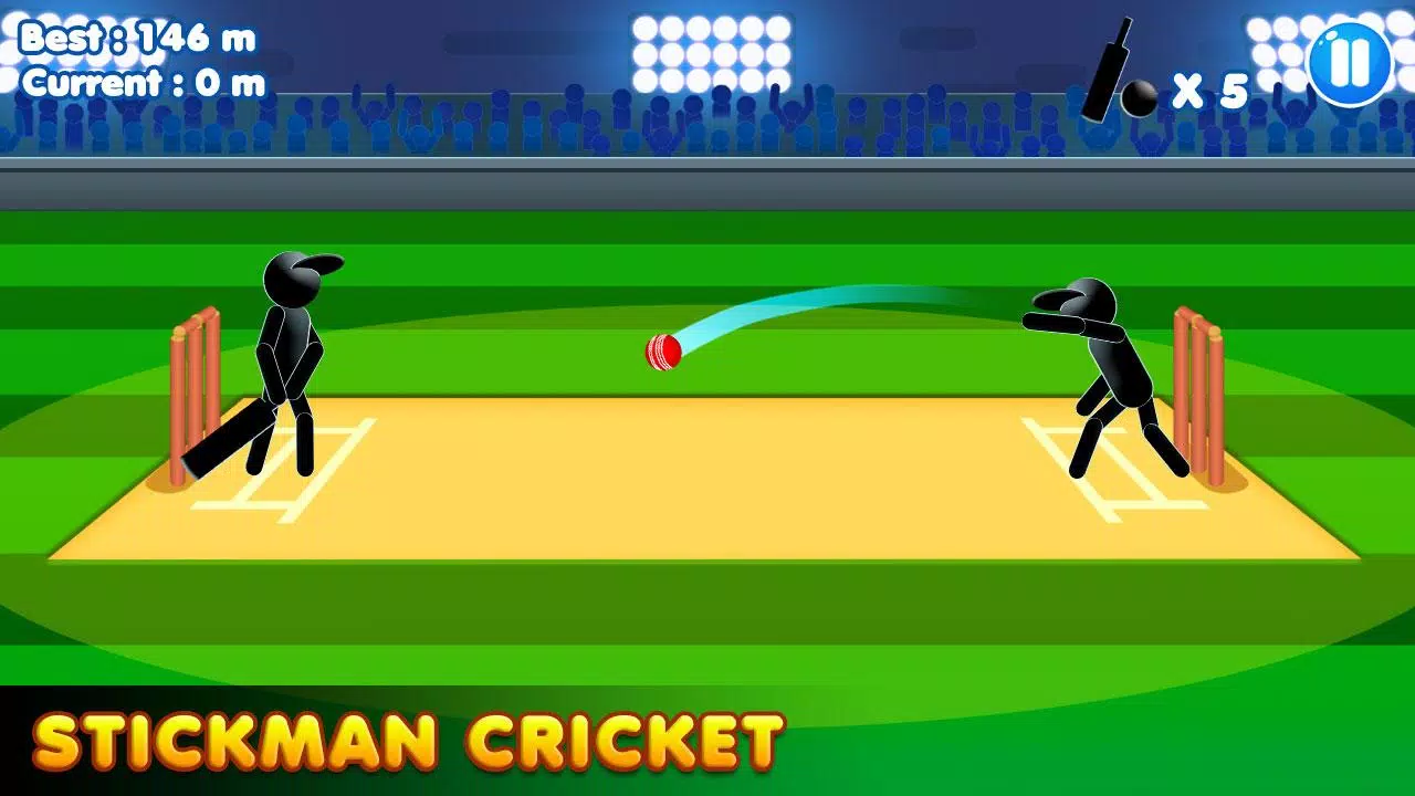 Stickman Cricket:Cricket Games Скриншот 0