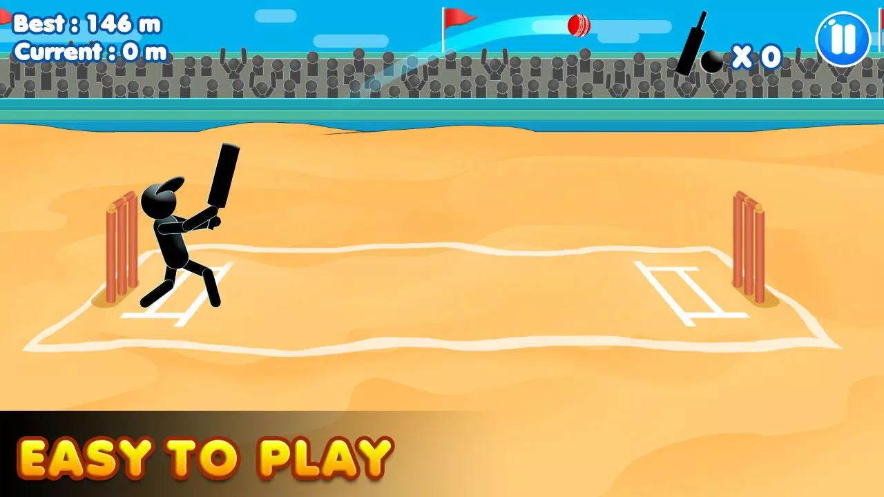 Stickman Cricket:Cricket Games Скриншот 2