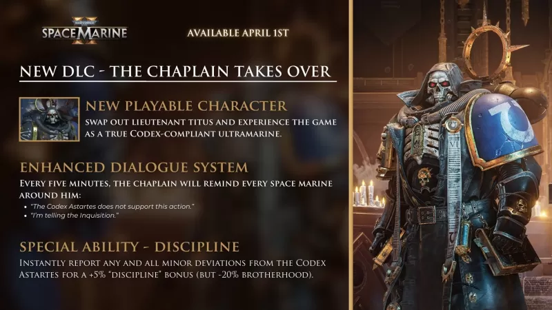 Warhammer 40,000: Space Marine 2 Abril Fool's Day Joke