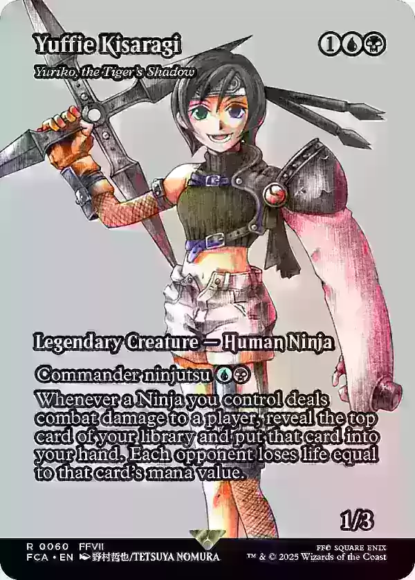 MTG Final Fantasy card arts