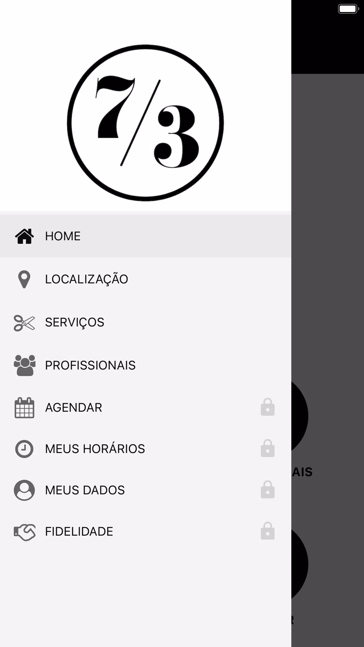 7/3 barbearia应用截图第1张