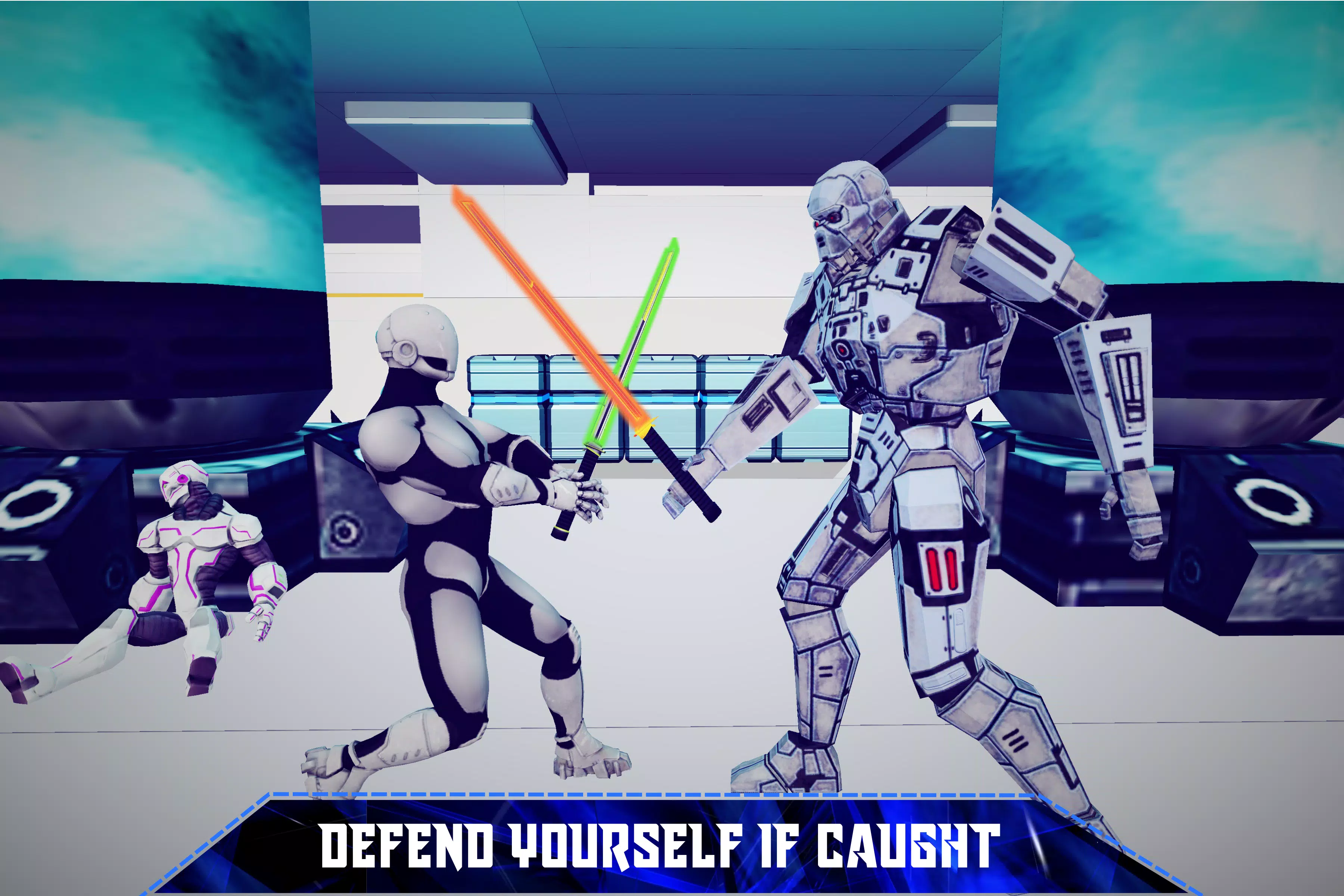 Escape Robot Facility: 3D Cosmic Galaxy Capture d'écran 2