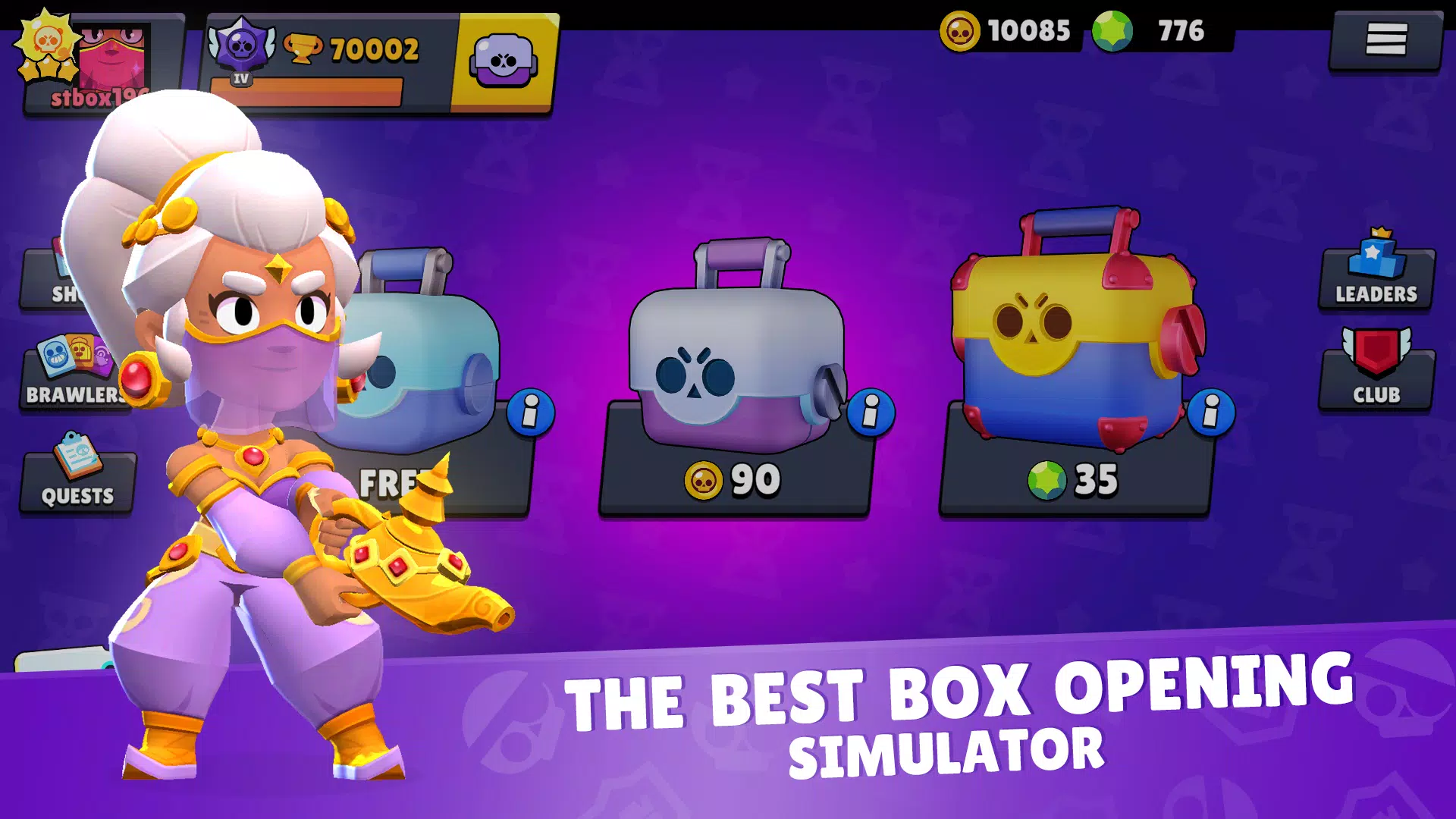 Star Box Simulator Captura de pantalla 0
