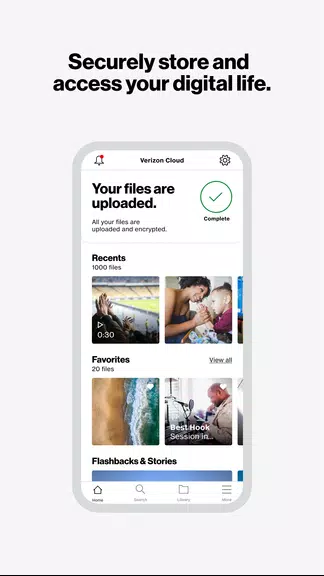 Verizon Cloud 스크린샷 0